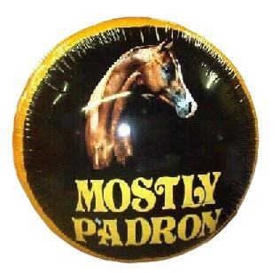 Trade Show Balloons for 10x20 Booths - disc shape custom helium balloon with Arabian Horse image